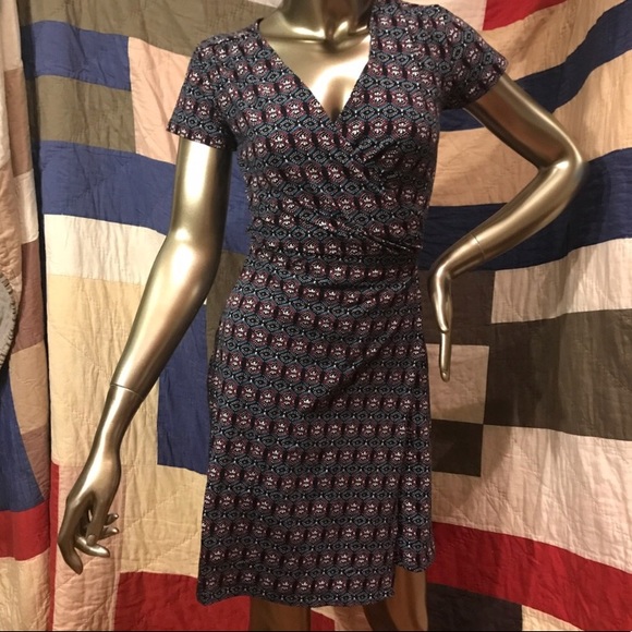 PACT Apparel Organic Wrap Dresses in 2 Colors - Picture 2 of 5